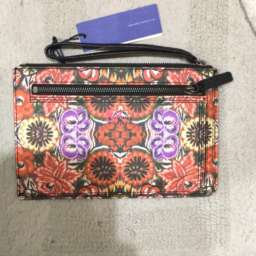 Rebecca Minkoff NWT wristlet with card slots and zipper compartment